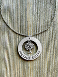 Southern Roots Hand Stamped Necklace