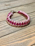 Flat Spiral Stitch Bracelet