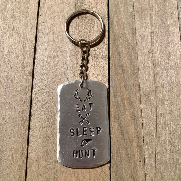 “Eat, Sleep, Hunt” Keychain
